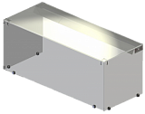 Кубик стеклянный SHELF 183/C (с подсветкой)